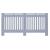 Capac pentru radiator 2 pcs Gri 172 x 19 x 81.5 cm GartenMobel Dekor