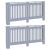 Capac pentru radiator 2 pcs Gri 172 x 19 x 81.5 cm GartenMobel Dekor