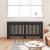 Capac pentru radiator 2 pcs Negru 172 x 19 x 81.5 cm GartenMobel Dekor