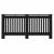 Capac pentru radiator 2 pcs Negru 172 x 19 x 81.5 cm GartenMobel Dekor