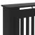 Capac pentru radiator 2 pcs Negru 172 x 19 x 81.5 cm GartenMobel Dekor