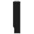 Capac pentru radiator 2 pcs Negru 172 x 19 x 81.5 cm GartenMobel Dekor