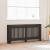 Capac pentru radiator 2 pcs Negru 172 x 19 x 81.5 cm GartenMobel Dekor