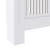 Capac pentru radiator 2 pcs Alb (142-205) x 20.5 x 81.5 cm GartenMobel Dekor