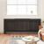 Capac pentru radiator 2 pcs Negru (142-205) x 20.5 x 81.5 cm GartenMobel Dekor