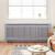Capac pentru radiator 2 pcs Gri (142-205) x 20.5 x 81.5 cm GartenMobel Dekor