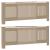 Capac pentru radiator 2 pcs Maro (142-205) x 20.5 x 81.5 cm GartenMobel Dekor