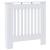 Capac pentru radiator 2 pcs Alb 78 x 19 x 81.5 cm Lemn compozit GartenMobel Dekor