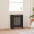 Capac pentru radiator 2 pcs Negru 78 x 19 x 81.5 cm GartenMobel Dekor