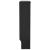 Capac pentru radiator 2 pcs Negru 78 x 19 x 81.5 cm GartenMobel Dekor
