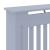 Capac pentru radiator 2 pcs Gri 78 x 19 x 81.5 cm Lemn compozit GartenMobel Dekor