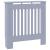 Capac pentru radiator 2 pcs Gri 78 x 19 x 81.5 cm Lemn compozit GartenMobel Dekor