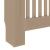 Capac pentru radiator 2 pcs Maro 78 x 19 x 81.5 cm GartenMobel Dekor