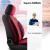 Set Huse Scaune Auto Panda Paris, Rosu Negru, 11 piese Automobile ProTravel