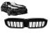 Grile Centrale cu LED BMW 3 Series G20 Sedan G21 Touring (2019-2022 ) Negru Lucios luminate Performance AutoTuning