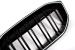 Grile Centrale cu LED BMW 3 Series G20 Sedan G21 Touring (2019-2022 ) Negru Lucios luminate Performance AutoTuning