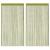 Draperii cu franjuri, 2 buc., 140 x 250 cm, verde GartenMobel Dekor