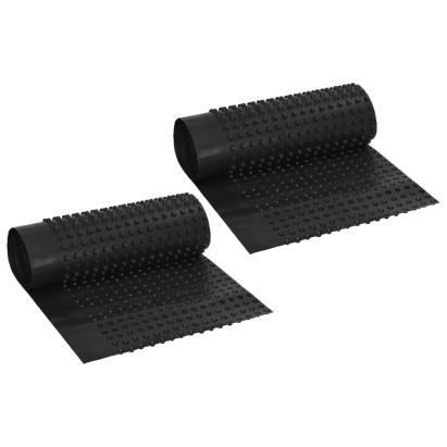 Membrană de drenaj cu crampoane 2 buc, 0,5x20 m, HDPE, 400 g/m² GartenMobel Dekor