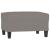 Set de canapele cu perne, 4 piese, gri taupe, textil GartenMobel Dekor