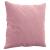Set canapea cu perne, 2 piese, roz, catifea GartenMobel Dekor