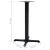 Picior de masă Bistro Negru 56x56x72 cm Fontă GartenMobel Dekor