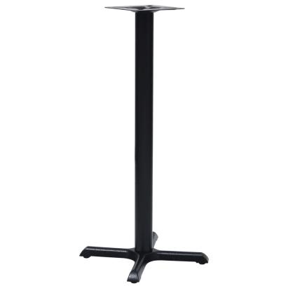 Picior masă de bistro, negru, 56 x 56 x 107 cm, fontă GartenMobel Dekor
