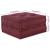 Pernă 2 pcs Roșu 70 x 70 x 36 cm Poliester GartenMobel Dekor