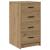 Masă de Machiaj 3 pcs Maro 40 x 41 x 135 cm Lemn compozit GartenMobel Dekor
