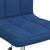 Scaun de birou pivotant, albastru, material textil GartenMobel Dekor