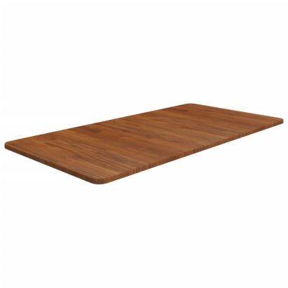 Blat de baie, maro închis, 100x50x1,5 cm, lemn masiv tratat GartenMobel Dekor