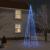 Brad de Crăciun conic, 732 LED-uri, albastru, 160x500 cm GartenMobel Dekor