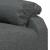 Fotoliu rabatabil, gri închis, material textil GartenMobel Dekor