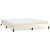 Cadru de pat, crem, 160x200 cm, piele ecologică GartenMobel Dekor