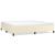 Cadru de pat, crem, 200x200 cm, piele ecologică GartenMobel Dekor