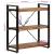 Bibliotecă cu 3 niveluri, 77x30x80 cm, lemn masiv reciclat/fier GartenMobel Dekor
