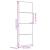 Ușă interior Slim auriu 76x201,5 cm sticlă securizată/aluminiu GartenMobel Dekor