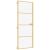 Ușă interior Slim auriu 76x201,5 cm sticlă securizată/aluminiu GartenMobel Dekor