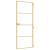 Ușă de interior Slim auriu 83x201,5cm sticlă temperată/aluminiu GartenMobel Dekor