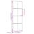 Ușă interior Slim auriu 76x201,5 cm sticlă securizată/aluminiu GartenMobel Dekor