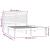 Cadru de pat King Size, 150x200 cm, lemn masiv GartenMobel Dekor