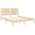 Cadru de pat King Size, 150x200 cm, lemn masiv GartenMobel Dekor