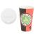 Cești de cafea din hârtie cu capace 1000 buc 16 oz 400 ml GartenMobel Dekor