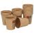 Cești de cafea din hârtie cu capace 1000 buc 4oz 100ml GartenMobel Dekor