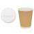 Cești de cafea din hârtie cu capace 1000 buc 16 oz 400 ml GartenMobel Dekor