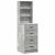 Masă de Machiaj 2 pcs Gri 50 x 41 x 135 cm Lemn compozit GartenMobel Dekor