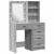 Masă de Machiaj 2 pcs Gri 50 x 41 x 135 cm Lemn compozit GartenMobel Dekor