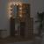 Masă de Machiaj 2 pcs Maro 50 x 41 x 135 cm Lemn compozit GartenMobel Dekor
