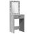 Masă de Machiaj 3 pcs Gri 40 x 41 x 135 cm Lemn compozit GartenMobel Dekor