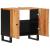 Dulap de chiuvetă 62x33x58 cm lemn masiv acacia & lemn compozit GartenMobel Dekor