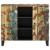 Servantă cu 2 uși, 90x33x75 cm, lemn masiv recuperat GartenMobel Dekor